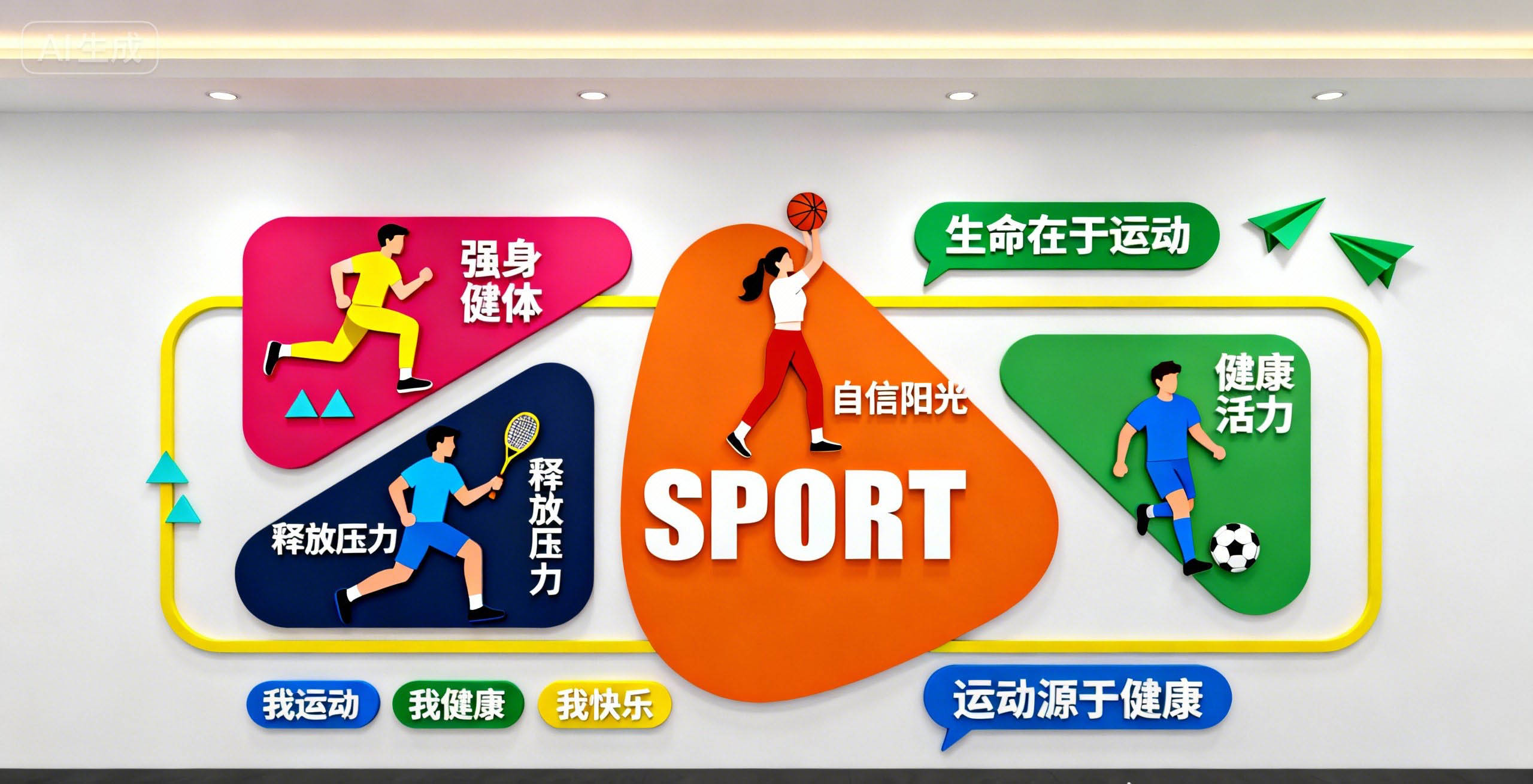 宣汉展厅展馆文化墙破局指南，从员工风采到校园文化都搞定